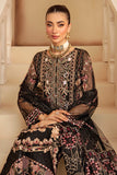 Ramsha Minhal Vol-12 Embroidered Organza Unstitched 3Pc Suit M-1205