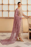 Ramsha Minhal Vol-12 Embroidered Organza Unstitched 3Pc Suit M-1206