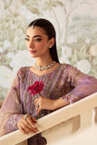 Ramsha Minhal Vol-12 Embroidered Organza Unstitched 3Pc Suit M-1207