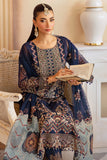 Ramsha Minhal Vol-12 Embroidered Organza Unstitched 3Pc Suit M-1209