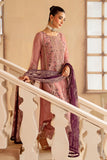 Ramsha Minhal Vol-12 Embroidered Organza Unstitched 3Pc Suit M-1210