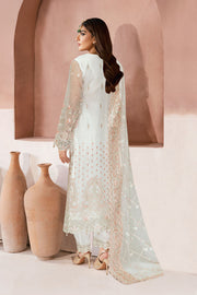 Ramsha Minhal Vol-13 Embroidered Organza Unstitched 3Pc Suit M-1303