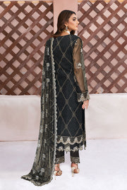 Ramsha Minhal Vol-13 Embroidered Organza Unstitched 3Pc Suit M-1306
