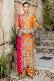 De Lambent Majestic by Imrozia Premium Embroidered Chiffon 3Pc M-37 MARWA