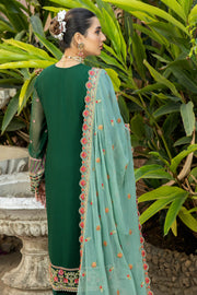 De Lambent Majestic by Imrozia Premium Embroidered Chiffon 3Pc M-38 EMNA