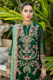 De Lambent Majestic by Imrozia Premium Embroidered Chiffon 3Pc M-38 EMNA