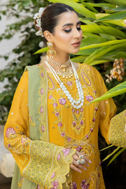De Lambent Majestic by Imrozia Premium Embroidered Chiffon 3Pc M-39 LIA