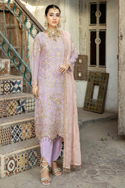 De Lambent Majestic by Imrozia Premium Embroidered Chiffon 3Pc M-40 ALMA