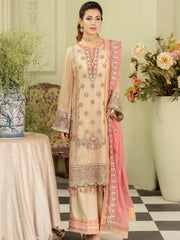 Baagh Majestic by Imrozia Premium Embroidered Chiffon M-41 NARGIZ AABI