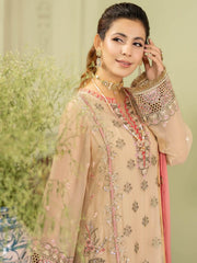 Baagh Majestic by Imrozia Premium Embroidered Chiffon M-41 NARGIZ AABI