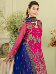 Baagh Majestic by Imrozia Premium Embroidered Chiffon M-48 KANWAL