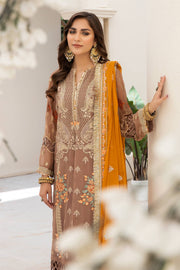 Naqsh Majestic By Imrozia Premium Unstitched Chiffon 3Pc Suit M-53 Eleonora