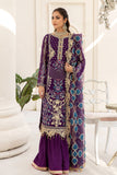 Naqsh Majestic By Imrozia Premium Unstitched Chiffon 3Pc Suit M-60 Zara