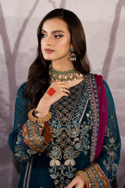Enliven Majestic by Imrozia Premium Unstitched Chiffon 3Pc Suit M-62 Carmen