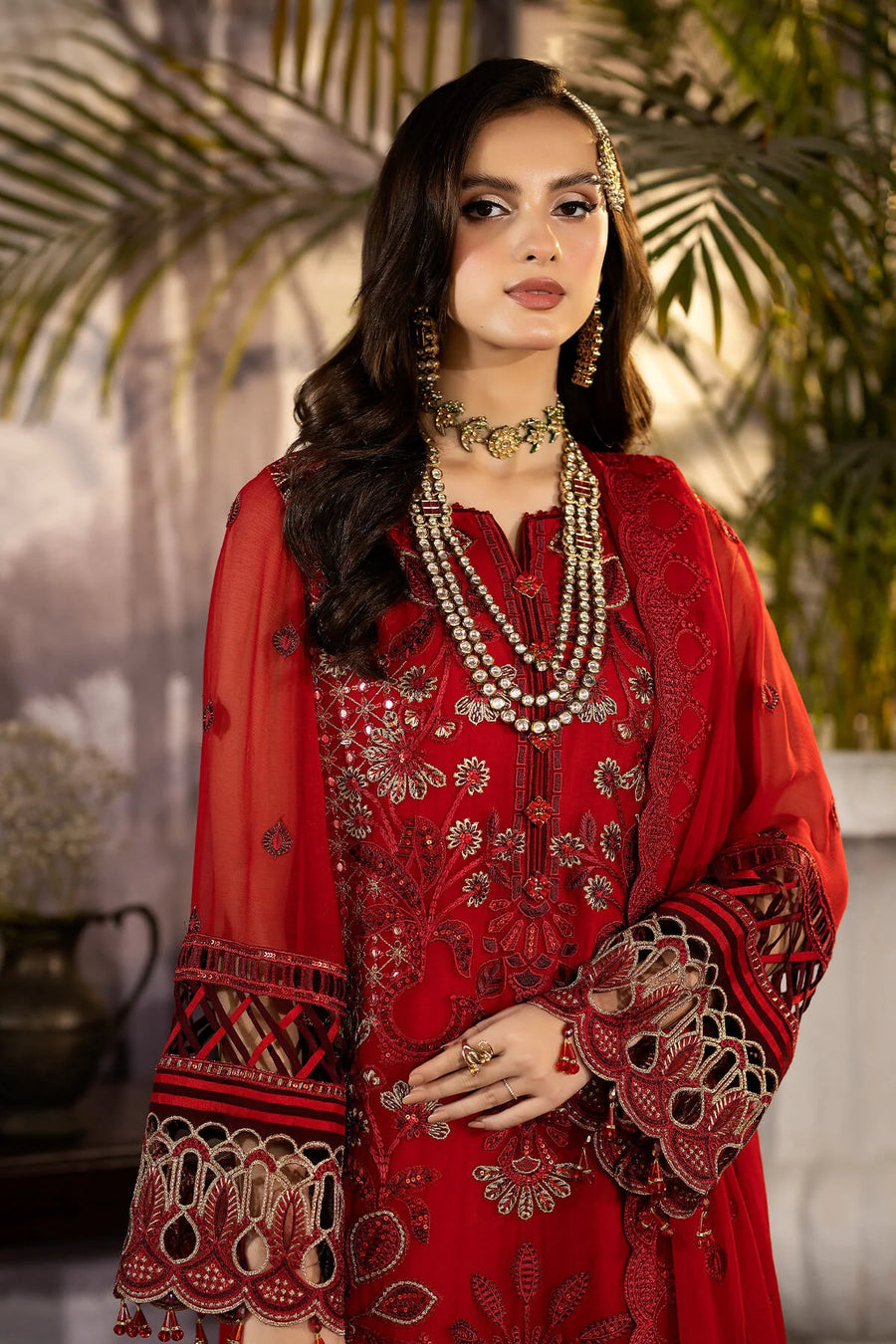 Enliven Majestic by Imrozia Premium Unstitched Chiffon 3Pc Suit M-68 Liliana