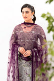 Ramsha Minhal Vol-08 Embroidered Organza Unstitched 3Pc Suit M-801