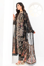 Ramsha Minhal Vol-08 Embroidered Organza Unstitched 3Pc Suit M-803