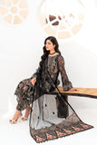 Ramsha Minhal Vol-08 Embroidered Organza Unstitched 3Pc Suit M-803