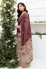 Ramsha Minhal Vol-08 Embroidered Organza Unstitched 3Pc Suit M-806