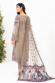 Ramsha Minhal Vol-08 Embroidered Organza Unstitched 3Pc Suit M-809