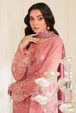 Imrozia Serene Noore Embroidery Chiffon Unstitched 3Pc Suit M-91 LUNA