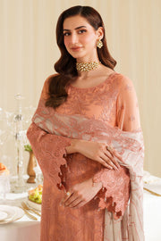 Imrozia Serene Noore Embroidery Chiffon Unstitched 3Pc Suit M-92 EIRS