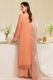 Imrozia Serene Noore Embroidery Chiffon Unstitched 3Pc Suit M-92 EIRS