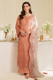 Imrozia Serene Noore Embroidery Chiffon Unstitched 3Pc Suit M-92 EIRS