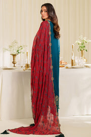 Imrozia Serene Noore Embroidery Chiffon Unstitched 3Pc Suit M-93 LYRA
