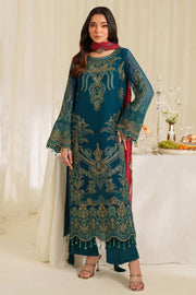 Imrozia Serene Noore Embroidery Chiffon Unstitched 3Pc Suit M-93 LYRA