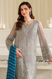 Imrozia Serene Noore Embroidery Chiffon Unstitched 3Pc Suit M-96 AMERIA