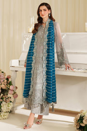 Imrozia Serene Noore Embroidery Chiffon Unstitched 3Pc Suit M-96 AMERIA