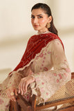 Imrozia Serene Noore Embroidery Chiffon Unstitched 3Pc Suit M-98 ZYNE