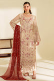 Imrozia Serene Noore Embroidery Chiffon Unstitched 3Pc Suit M-98 ZYNE