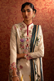 Muzlin by Sana Safinaz Embroidered Slub Unstitched 3Pc Suit D-02A