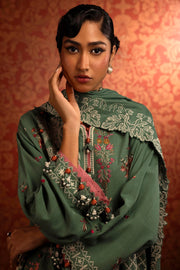 Muzlin by Sana Safinaz Embroidered Slub Unstitched 3Pc Suit D-03B