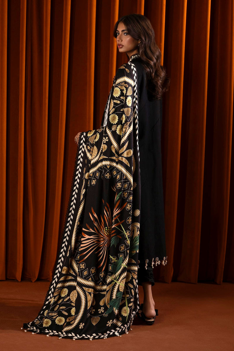 Muzlin by Sana Safinaz Embroidered Slub Unstitched 3Pc Suit D-04B
