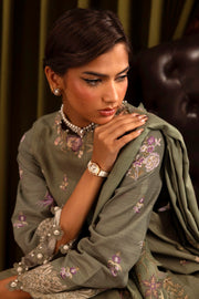 Muzlin by Sana Safinaz Embroidered Slub Unstitched 3Pc Suit D-11A