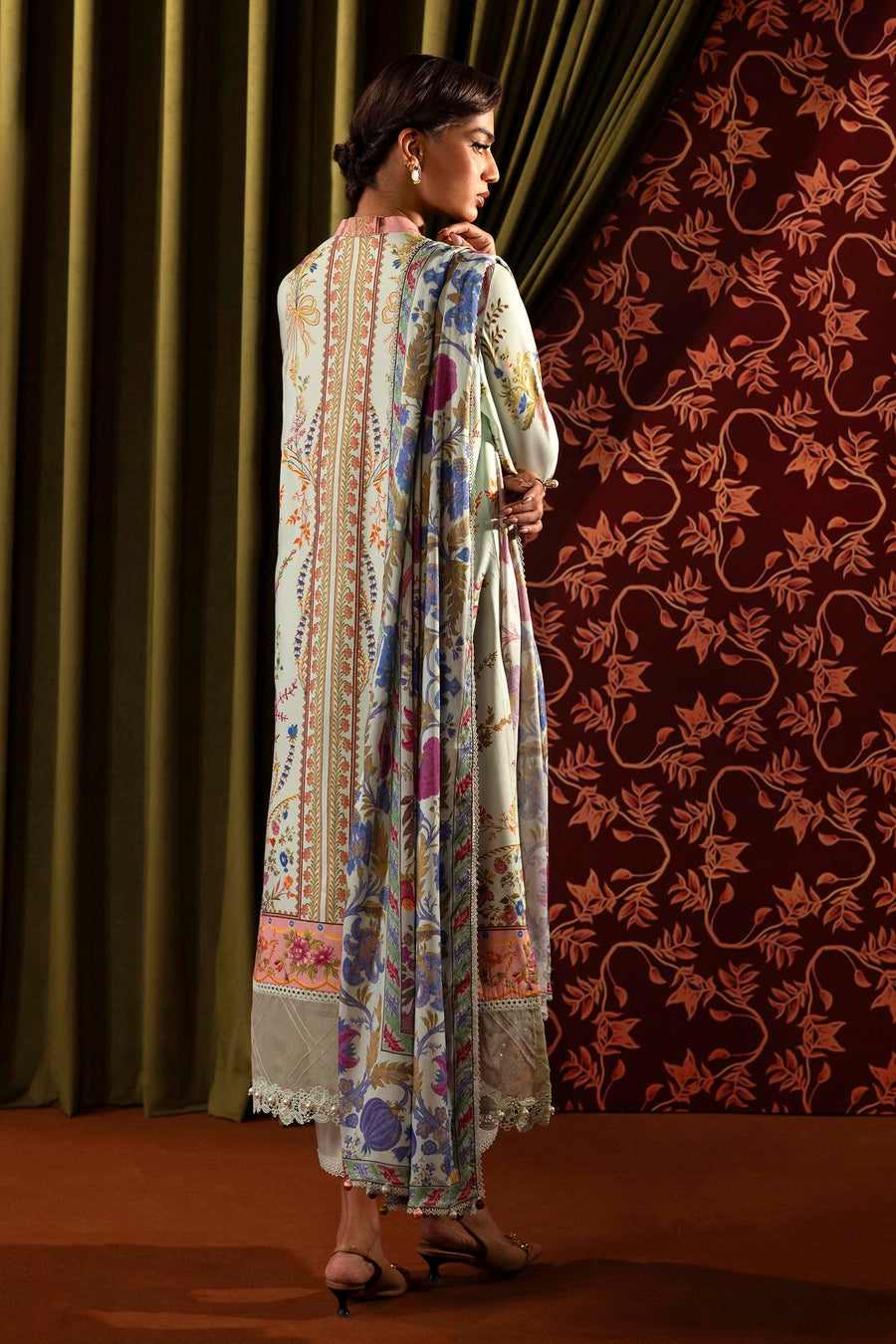 Muzlin by Sana Safinaz Embroidered Linen Unstitched 3Pc Suit D-21B
