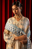 Muzlin by Sana Safinaz Embroidered Linen Unstitched 3Pc Suit D-23A