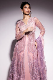 Best of Mushq Embroidered Net Unstitched 3Pc Suit BOM-05 Mabel