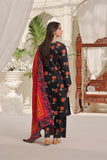 Feathers Digital Printed Dhanak Unstitched 3Pc Suit MAEVE-FT309