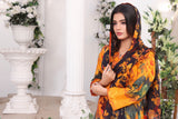 Feathers Premium Printed Lawn Unstitched 3Pc Suit MAHAM-FT193