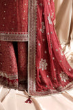 Zarif Siraya Printed Formal Unstitched 3Pc Chiffon Suit - MAHEEN