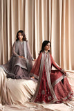 Zarif Siraya Printed Formal Unstitched 3Pc Chiffon Suit - MAHEEN