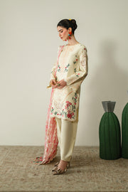 Zariya Zaira Embroidered Luxury Lawn Unstitched 3Pc Suit ZB6S106 MAIA