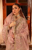 Aylin Wedding Formal Embroidered Organza Unstitched 3Pc Suit - MAUVE MIST