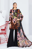 Maria.B M.Basics Printed Khaddar Unstitched 3Pc Suit MB-CUS25-1101-B