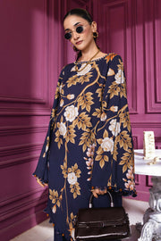Maria.B M.Basics Printed Linen Unstitched 3Pc Suit MB-CUS25-1102-A