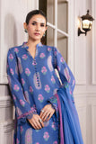 Maria.B M.Basics Printed Linen Unstitched 3Pc Suit MB-CUS25-1110-B